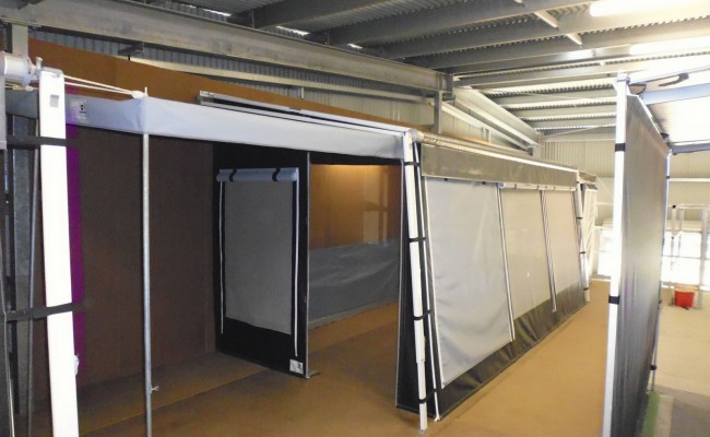 Extreme Annexe with Front Porch in Holiday Annexes showroom Extreme Annexe with Front Porch in Holiday Annexes showroom